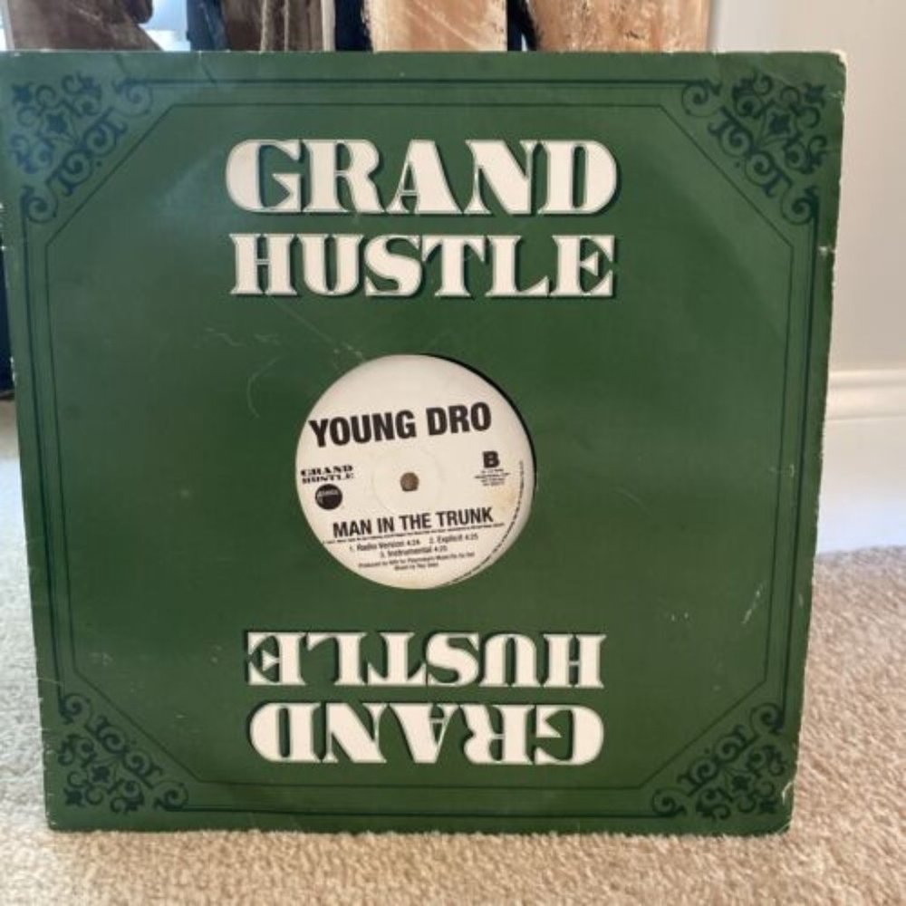 Young Dro Vinyl‎– Rubberband Banks / Man In The Trunk 2006 Radio/explicit/ Inst